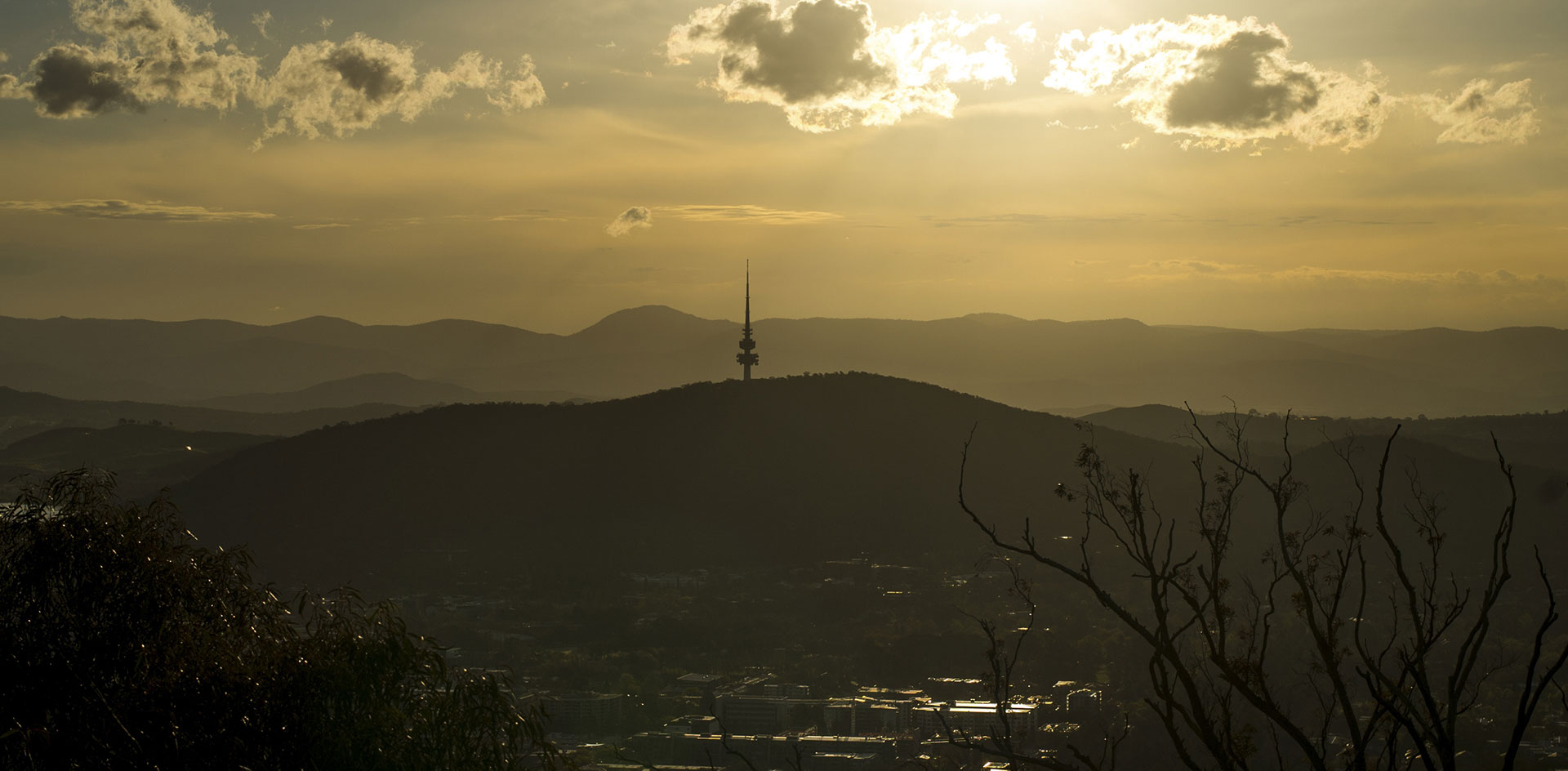 Tower on mountain